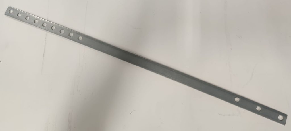 Muottivanne 402651, 25 × 725 × 2 mm